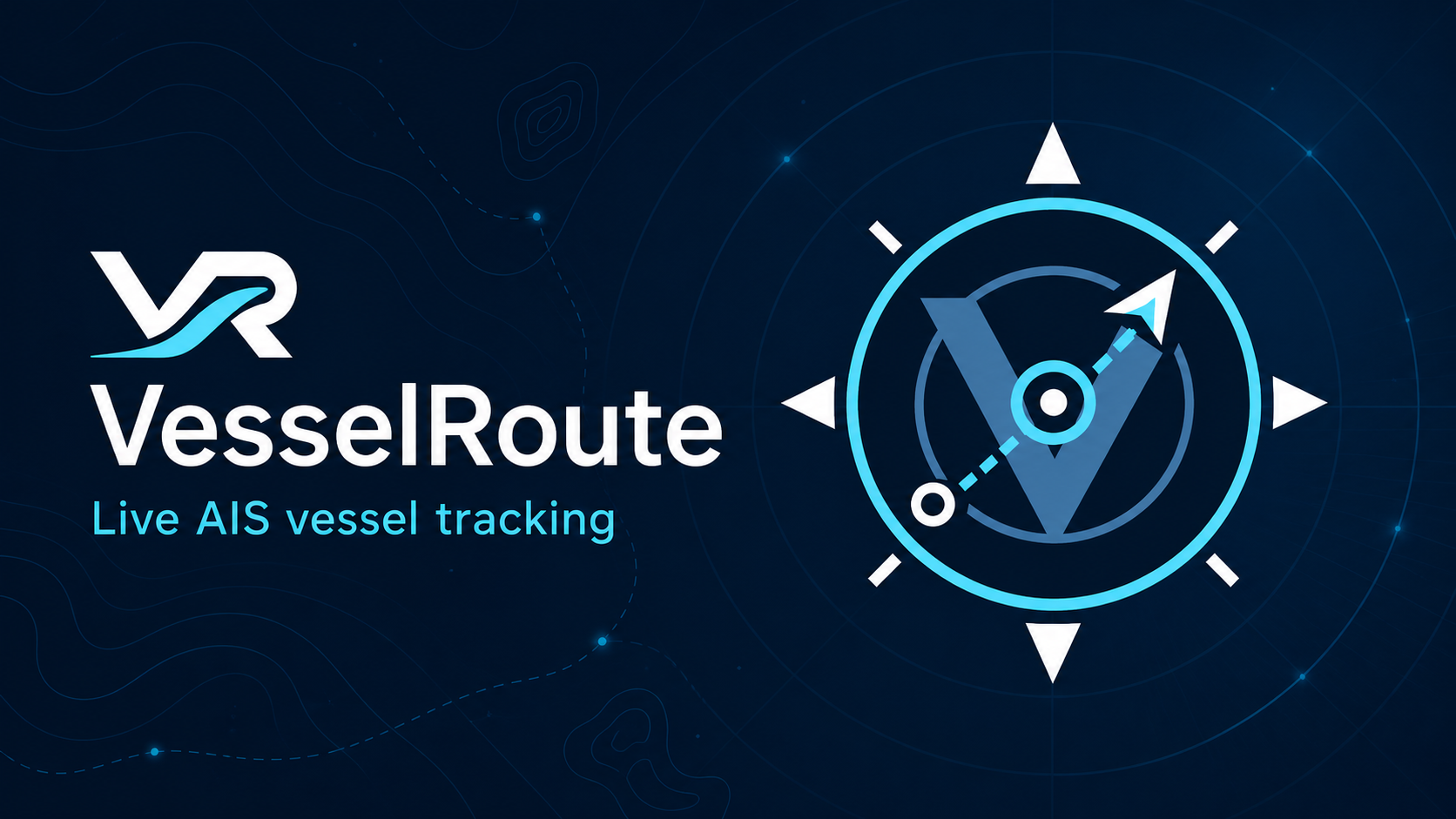 VesselRoute live AIS vessel tracking map